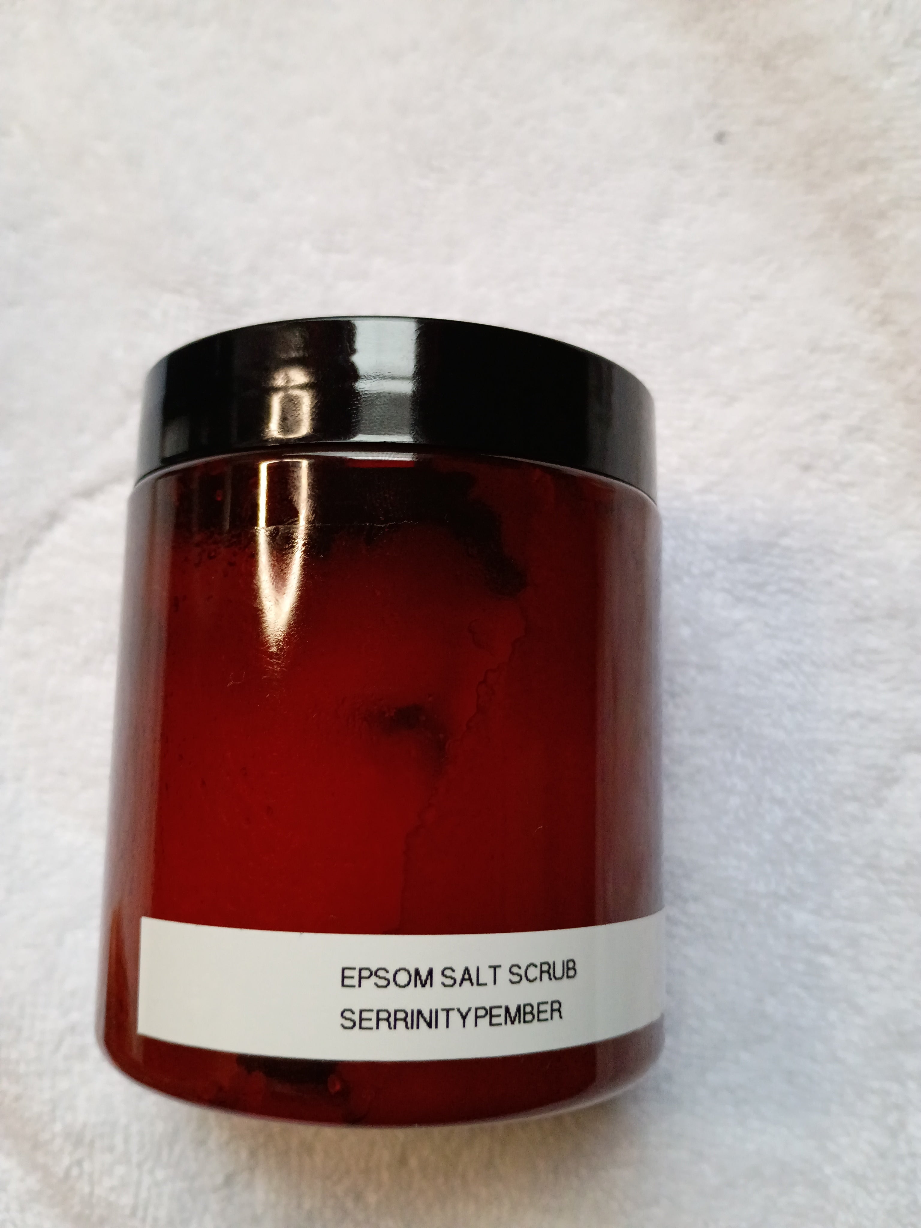 Serene Glow Salt Scrub for Relaxation, Renewal & Lavender Comfort